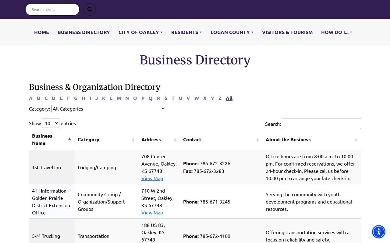 Logan County courthouse directory for warrant record contacts